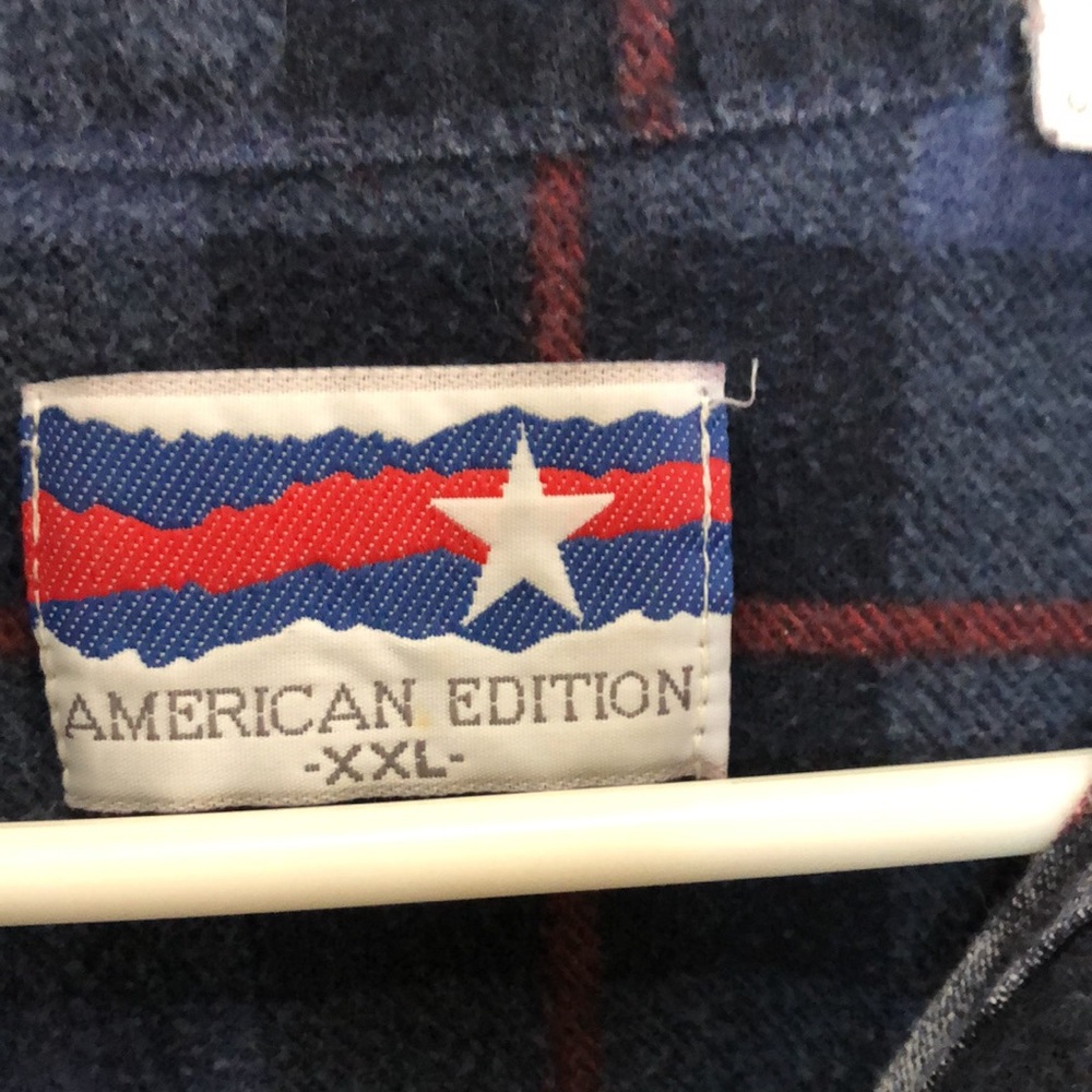 EUC American Addition flannel check shirt